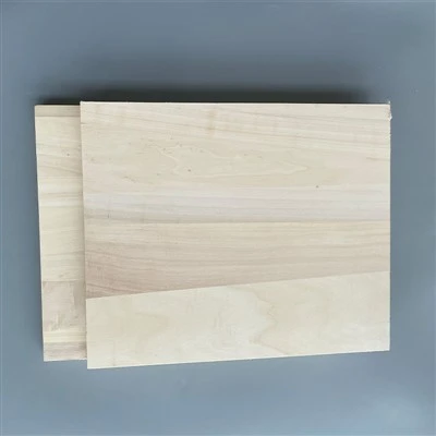 AA AB Grade Poplar Nnua a Ɛyɛ Den Mpa Slat Panel Customized Size Board Mpa Ne Nneɛma Panel